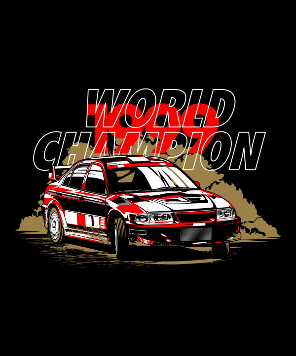 Mitsubishi Evolution Animado